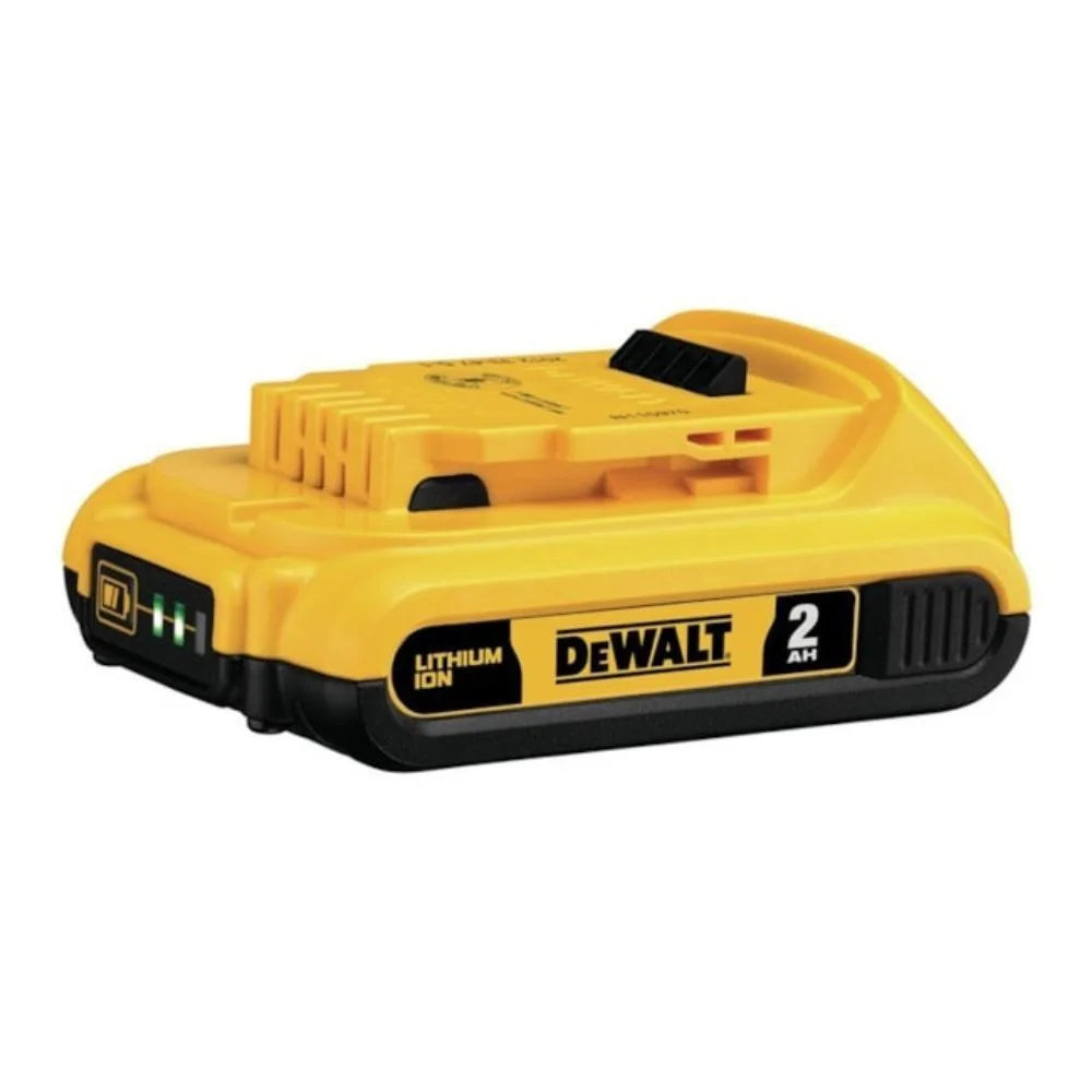 Taladro/atornillador sin escobillas de 1/2" con 2 baterías de iones de litio de 20 V y cargador de doble voltaje